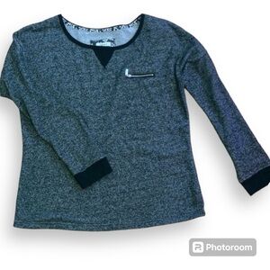 REITMANS grey and black cozy sweater